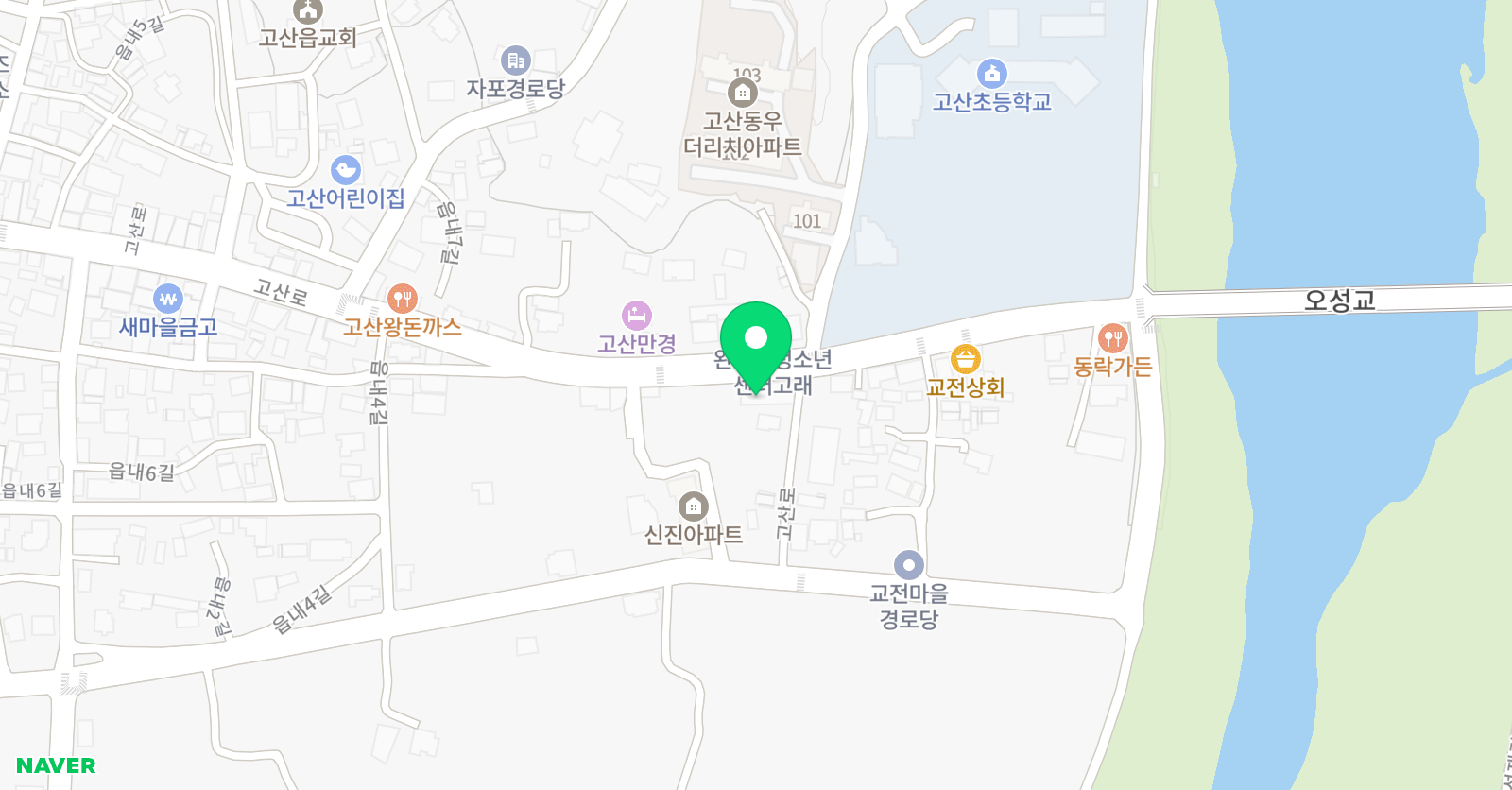 명인 태권도장 위치