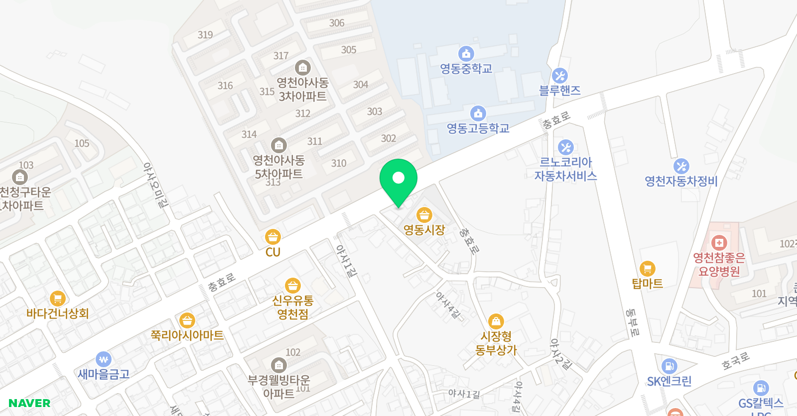 서쌤 수학교습소 위치