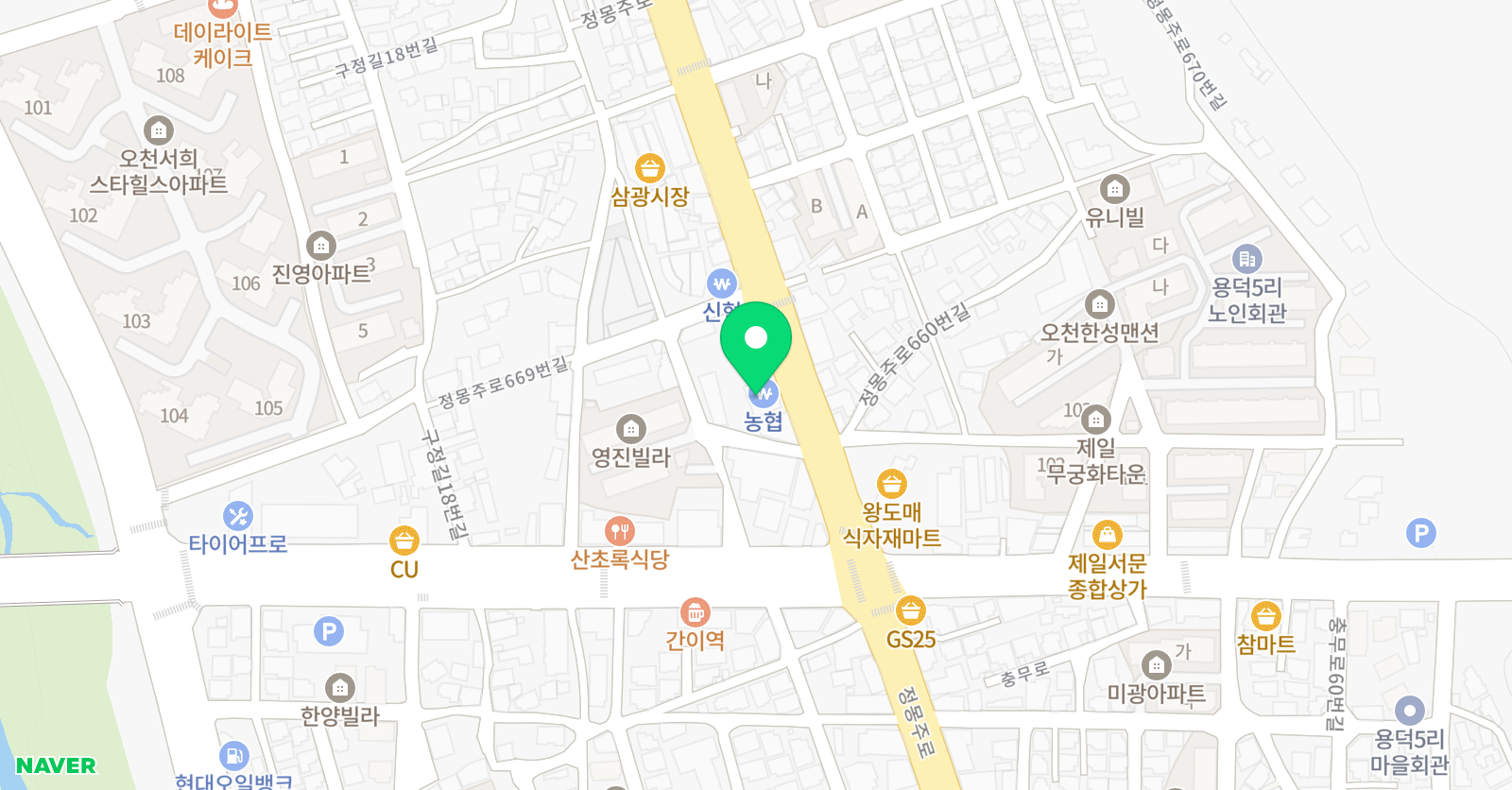 서문GnB어학원 위치