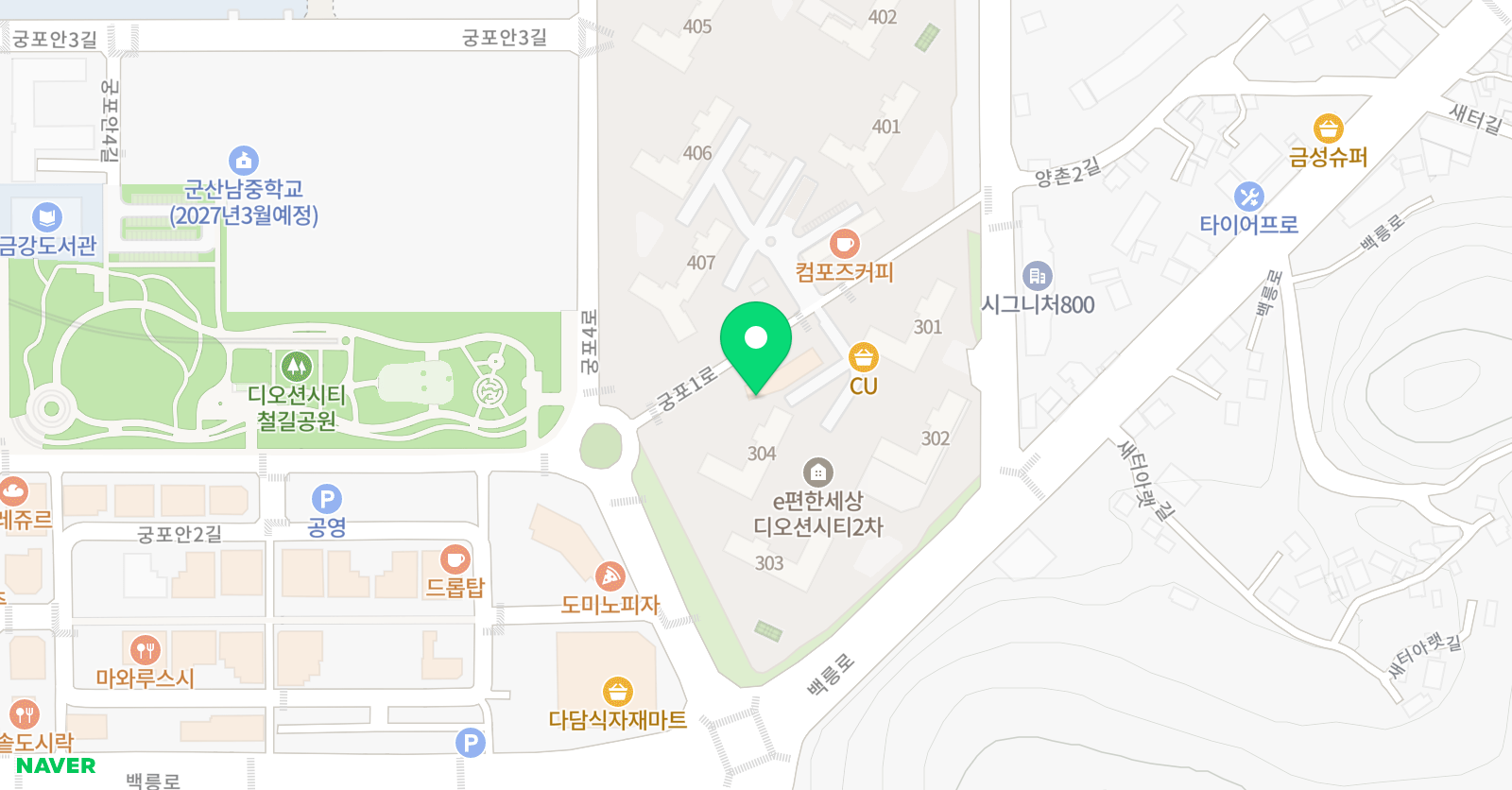 기탄사고력교실.더배움학원 위치
