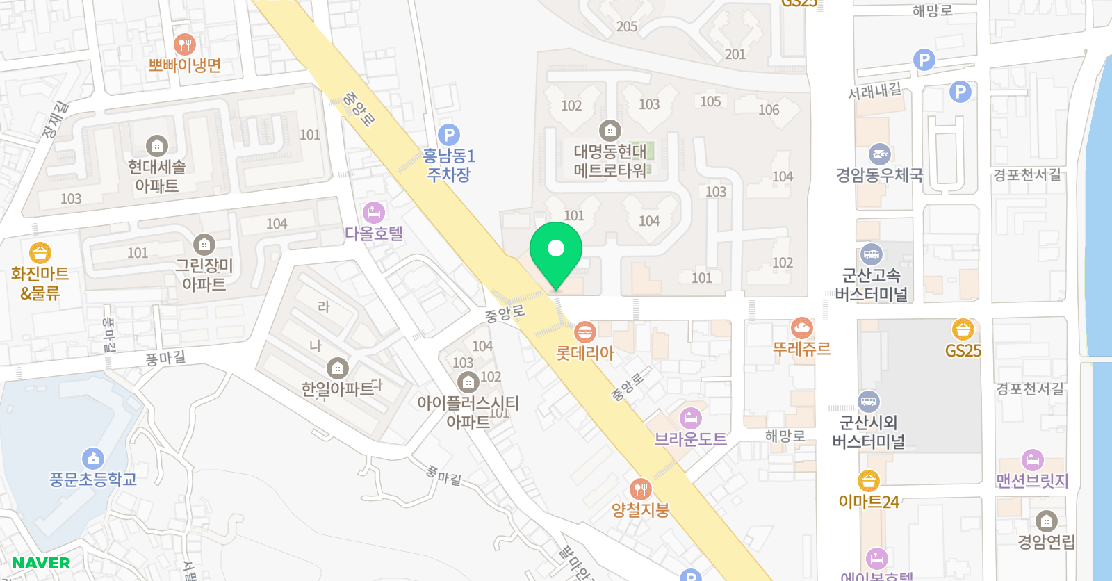 라테우스 음악학원 위치
