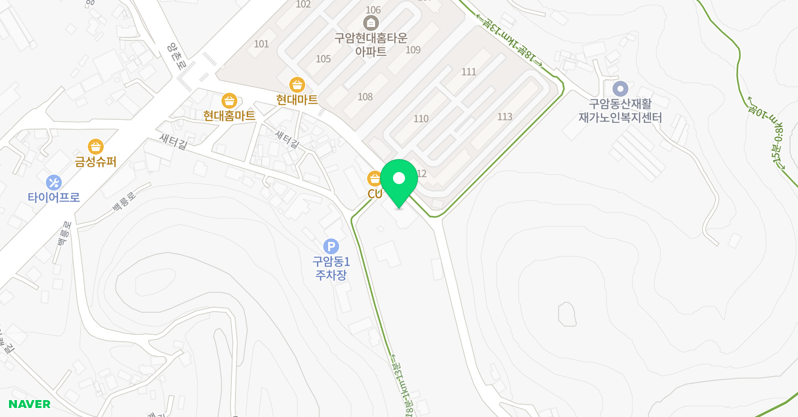이레 학원 위치