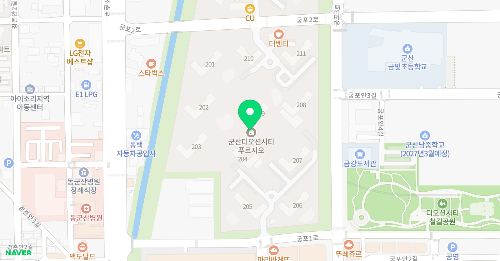 해동검도 군산총본관 위치