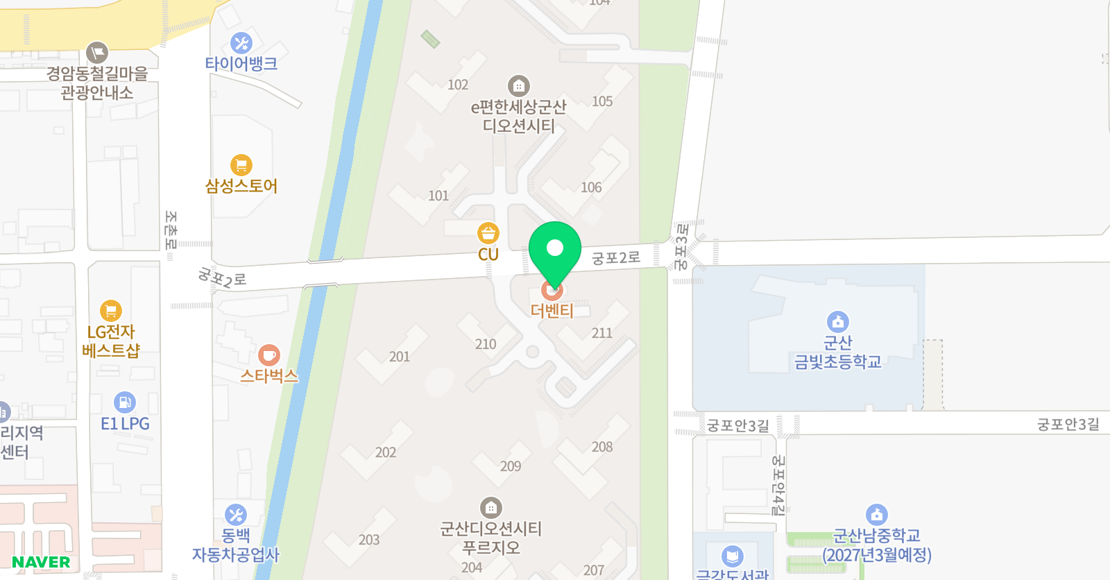 정철 어학원 주니어 디오션 캠퍼스 위치