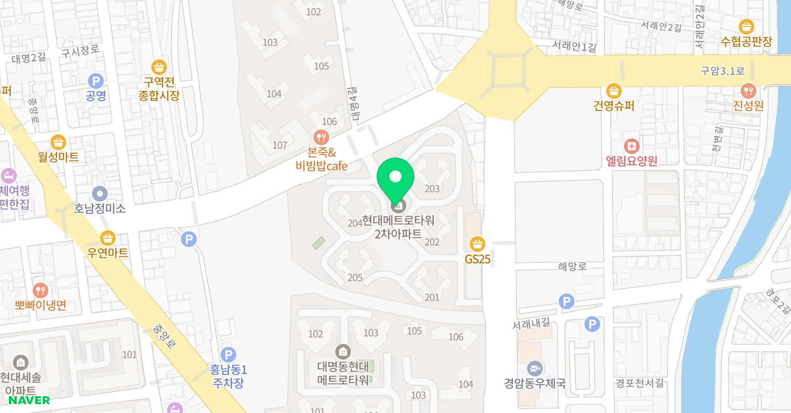 방쌤 과외방 위치