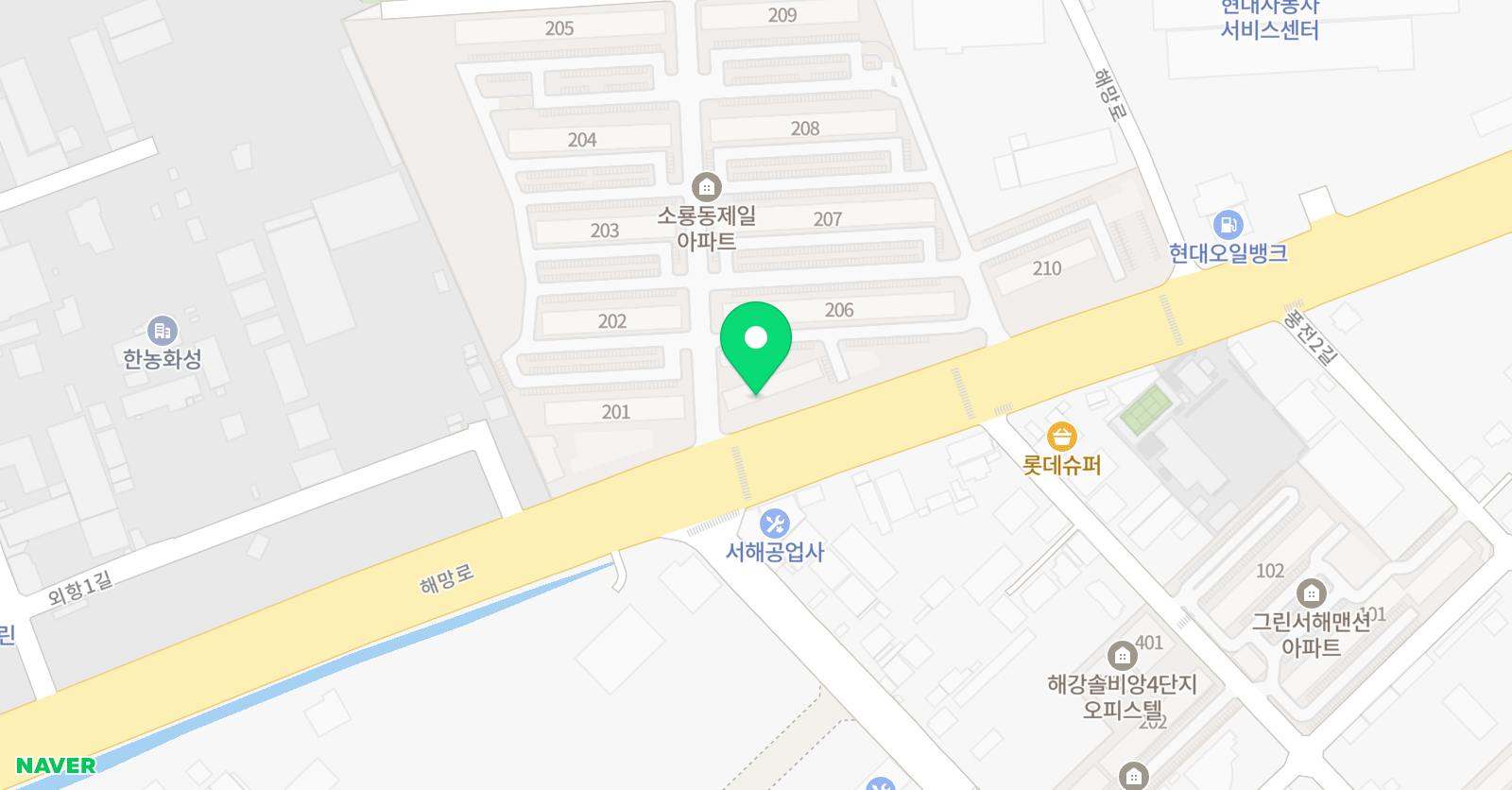 바른i 태권도장 줄넘기 위치