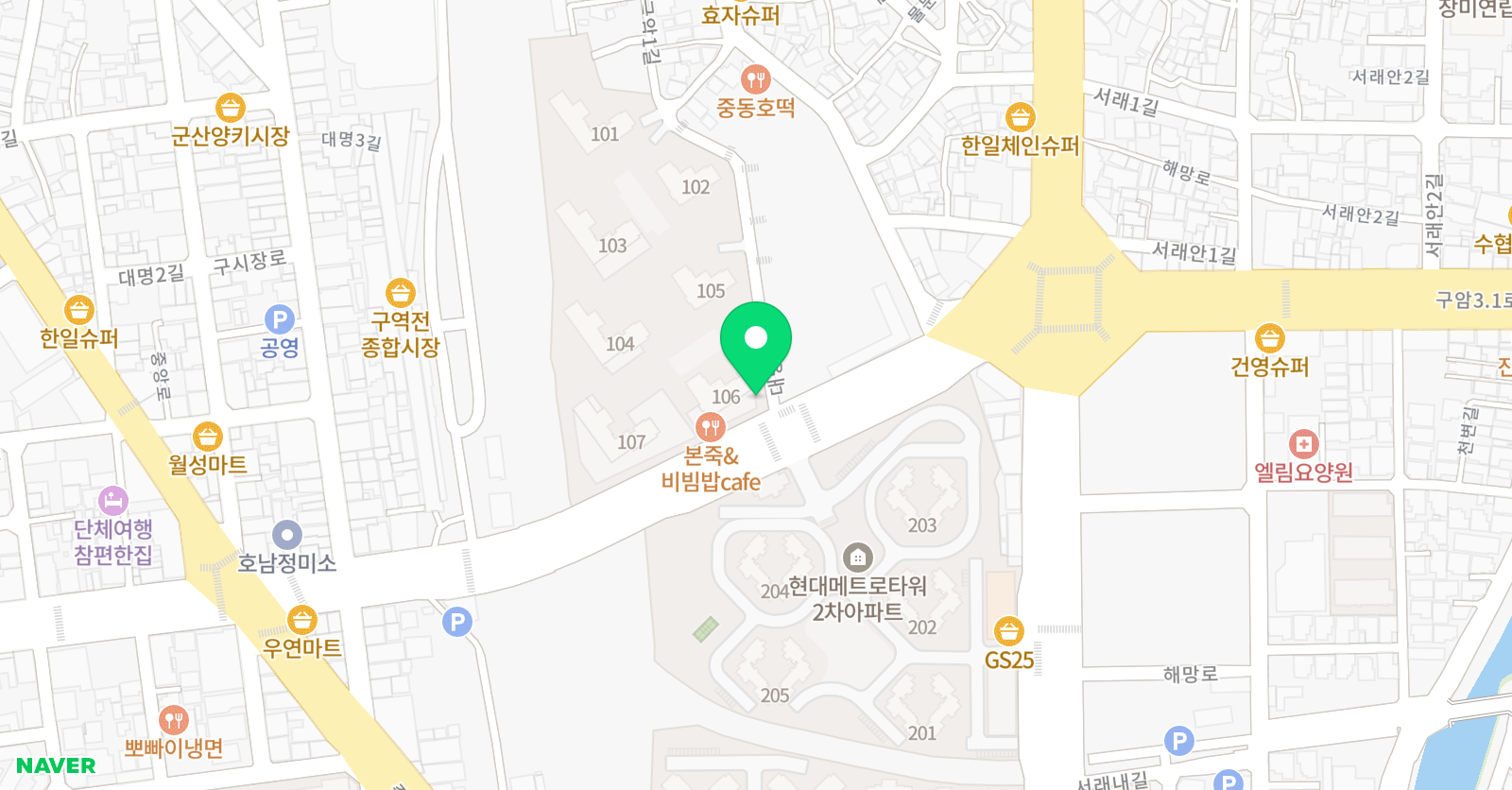 1 수학학원 위치