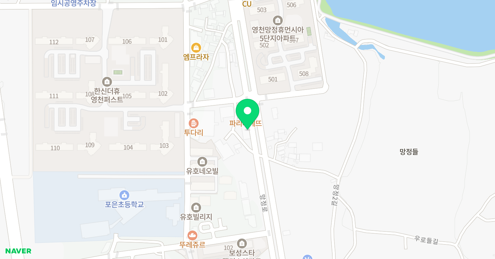 야긴드럼 음악학원 위치