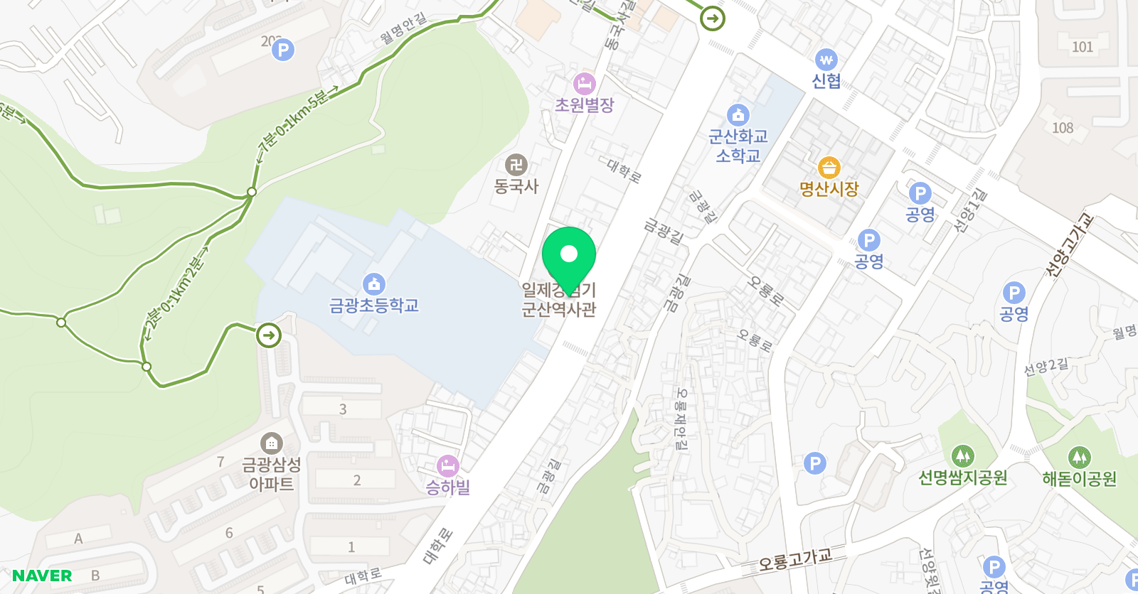 박근영 태권도 위치