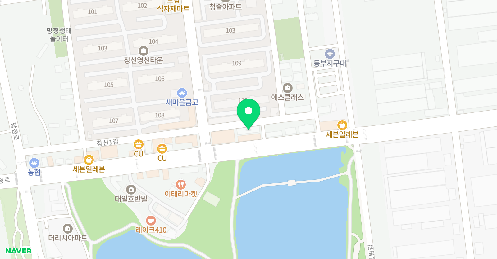 아카데미 학원 위치