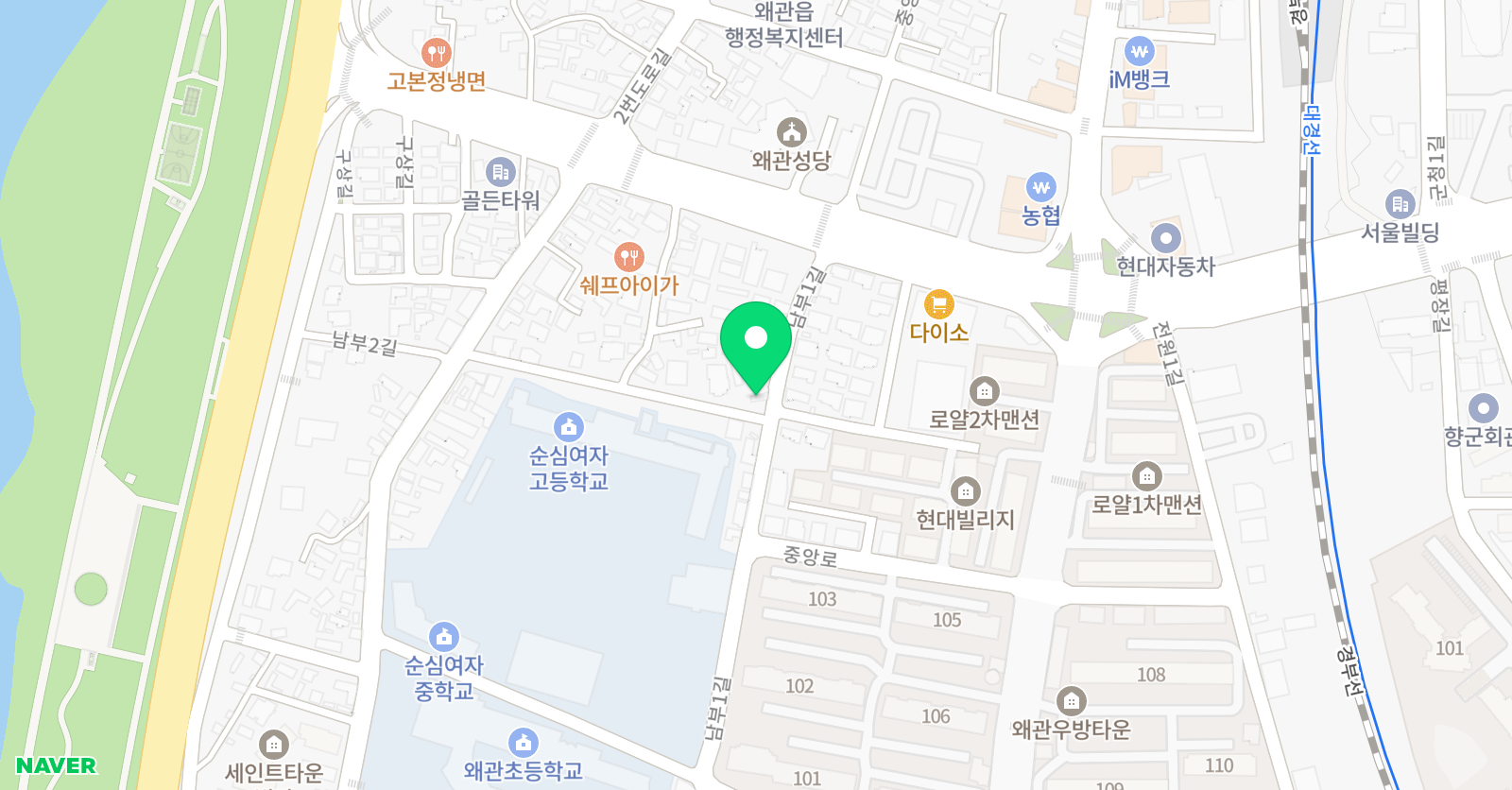 미술과외 차오름 위치