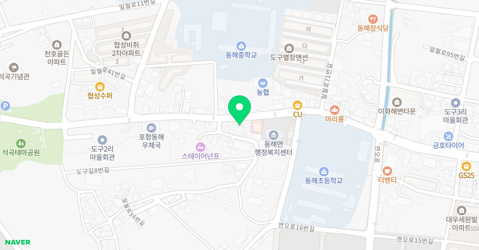 엠베스트 SE 동해학원 위치