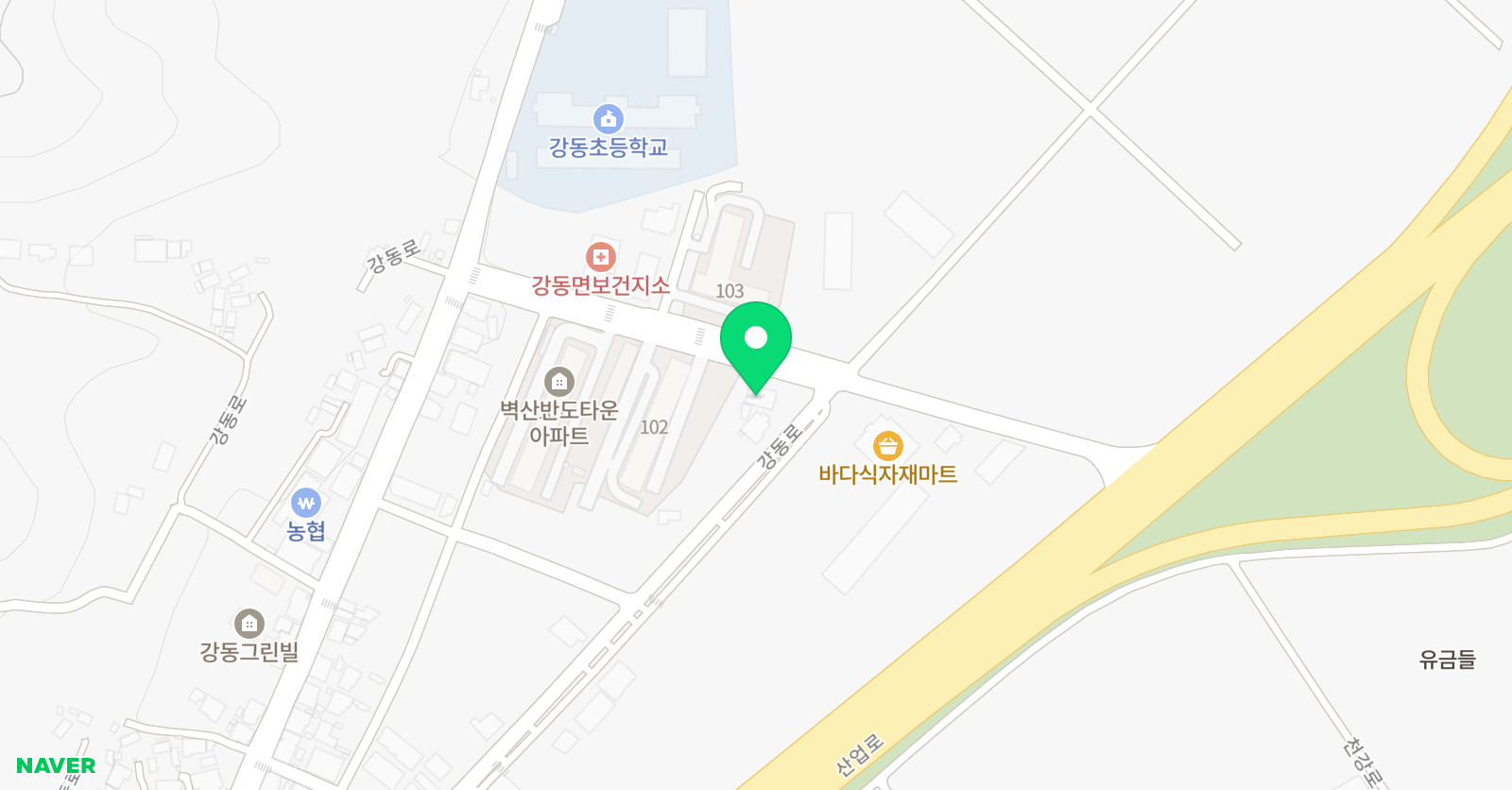 관곡 서예학원 위치