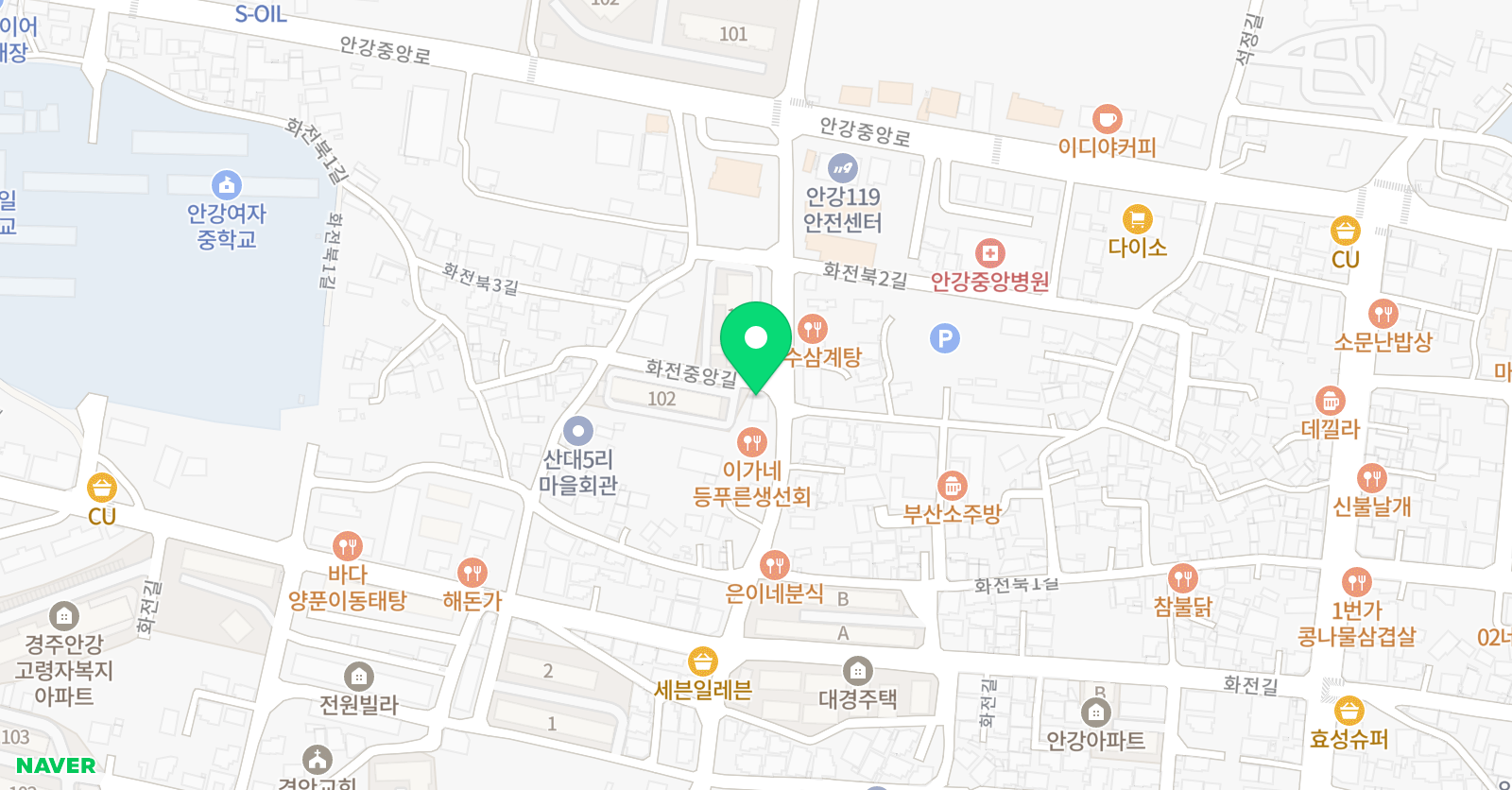 차 수학 경주안강캠퍼스 위치