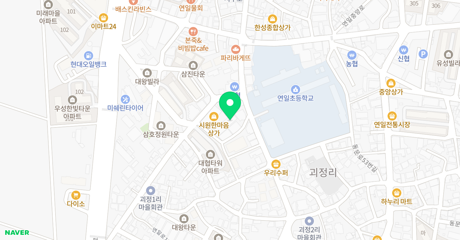 푸르넷 공부방 동그라미 위치