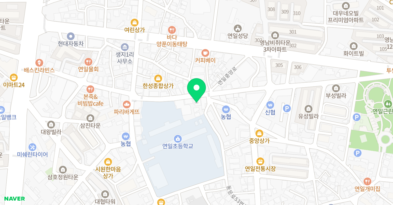 마스터피스 학원 위치