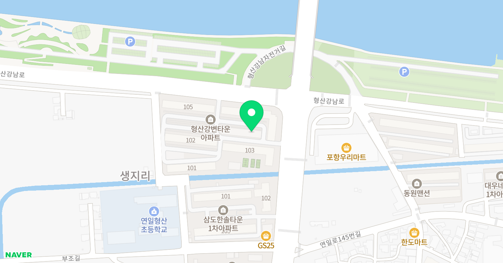 해아래 미술원 위치