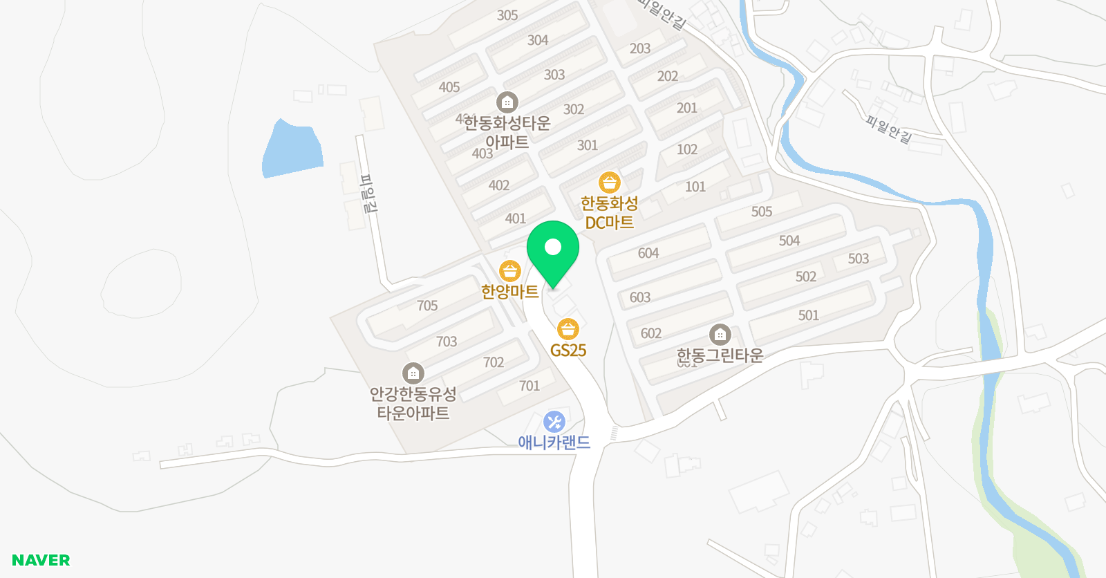 아이 태권도장 위치