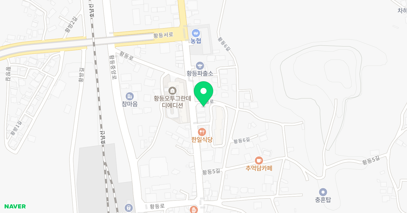황등 태권도 위치