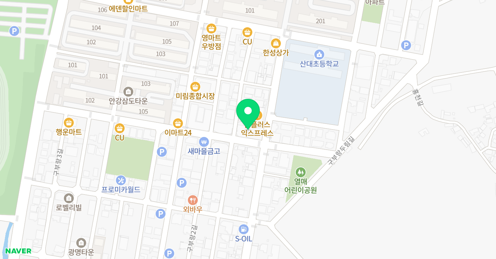김지형 피아노교실 위치