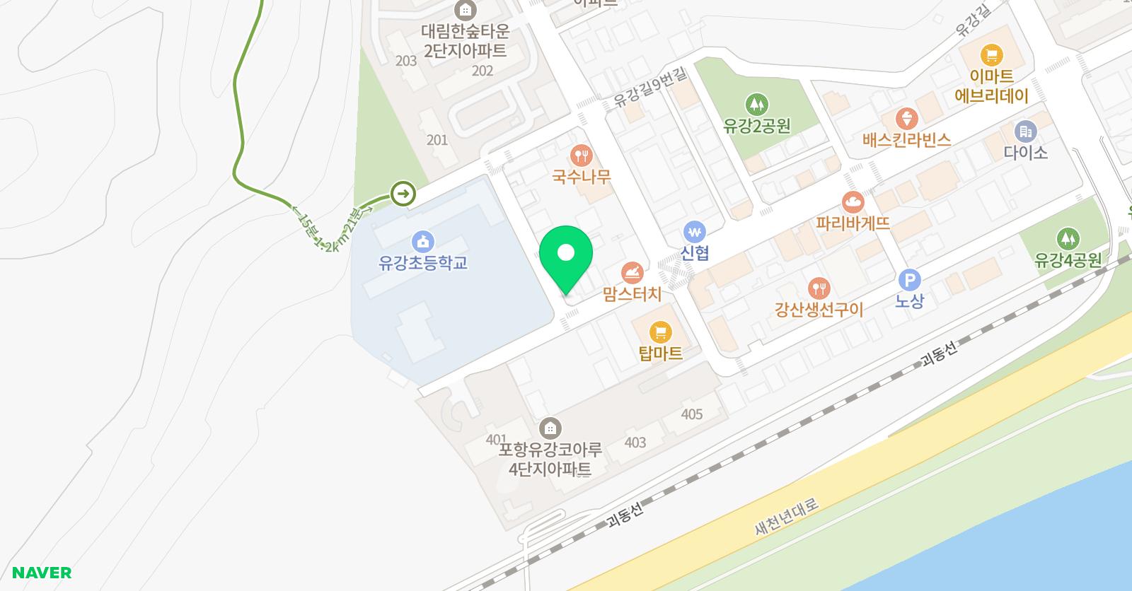 솔페즈 음악학원 위치