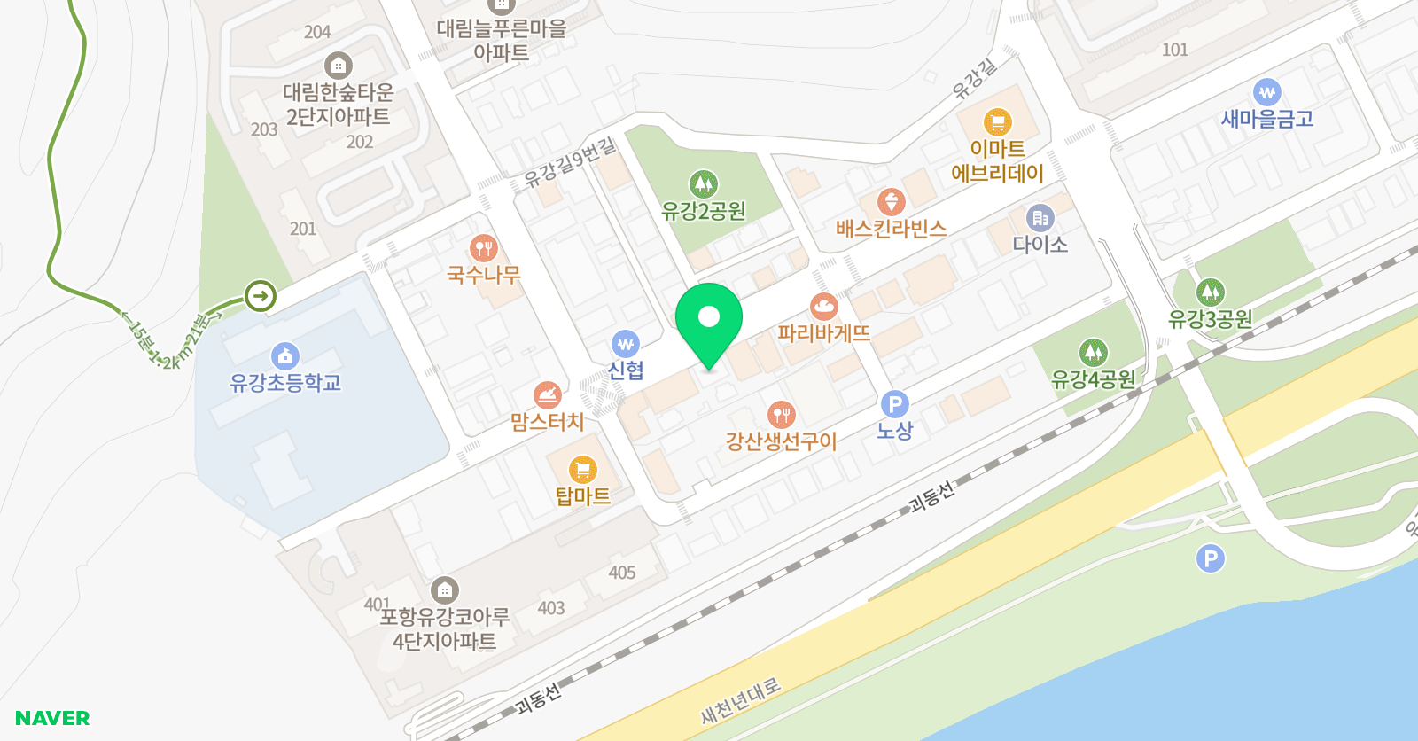 잉글리시아이비상 조무현 고등부 영수학원 위치