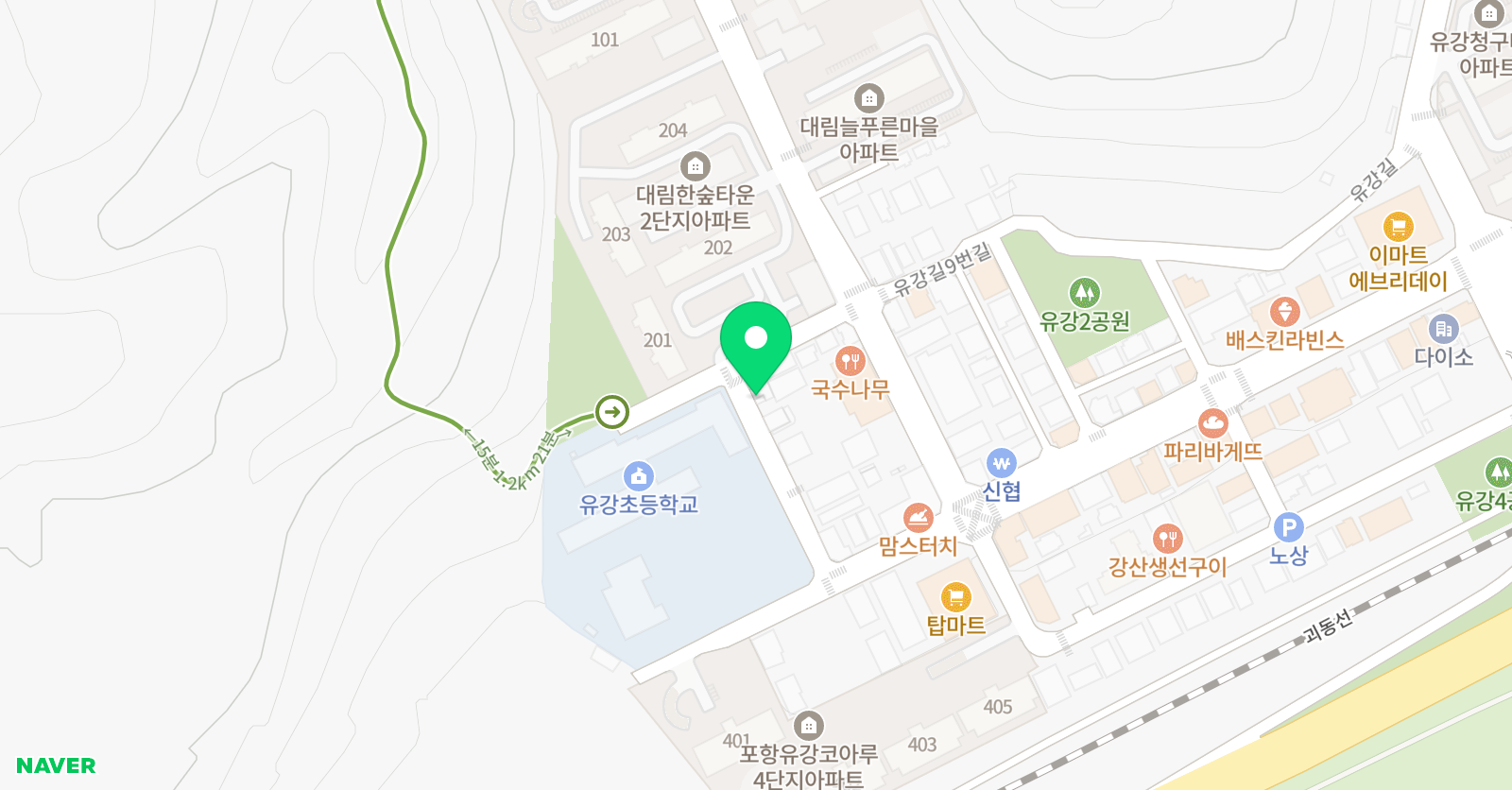 이오 음악학원 위치