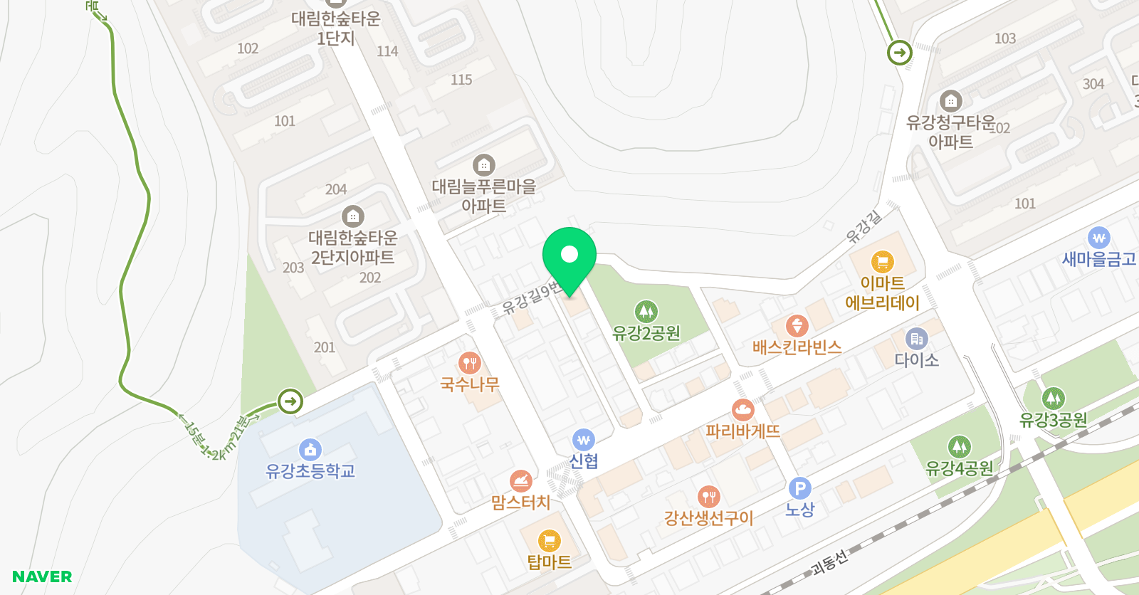 맥스 단과학원 위치