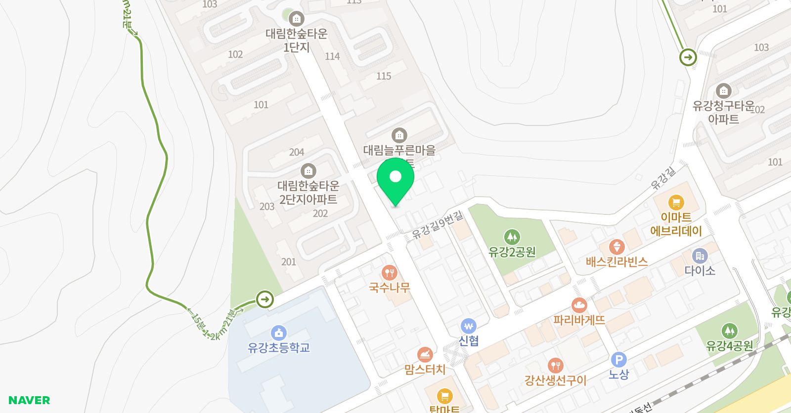 필즈 수학학원 위치