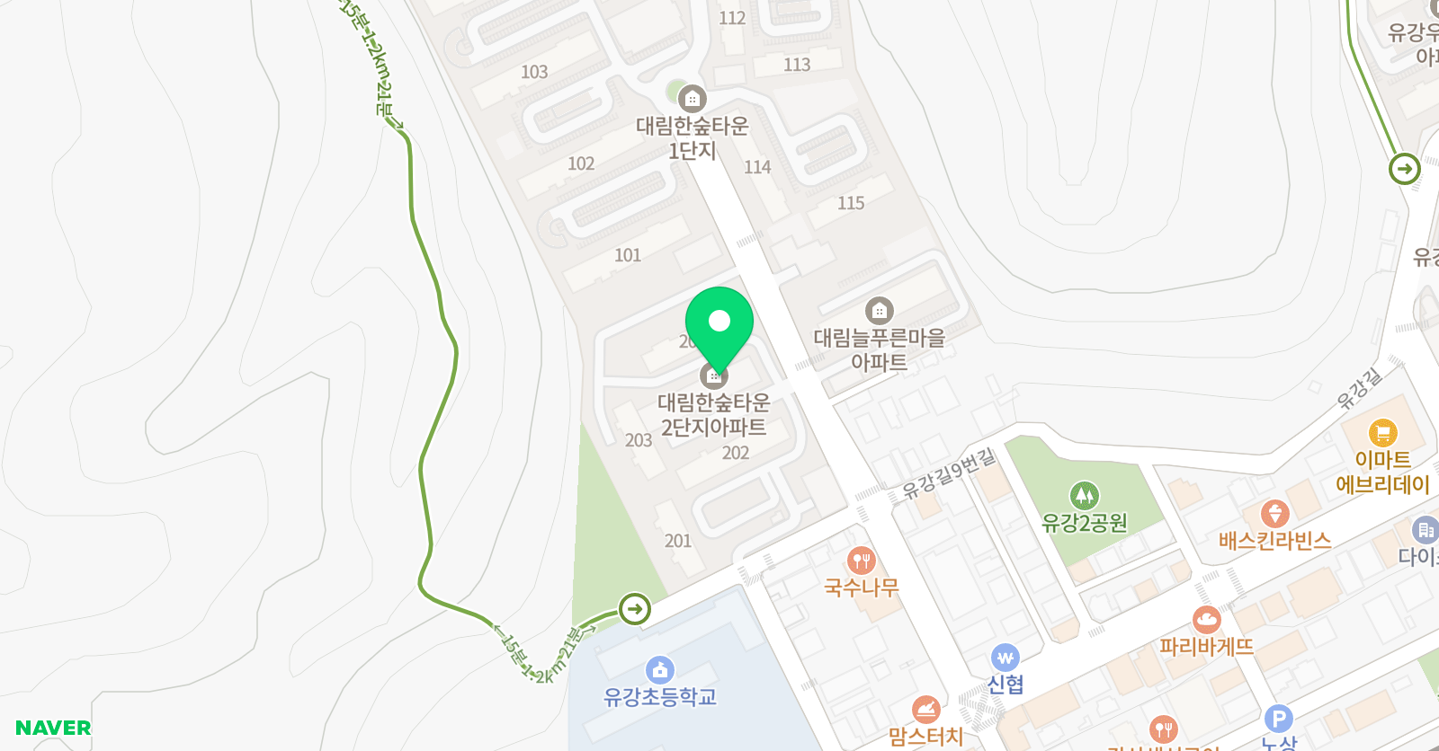 드림아이 태권도&JB 줄넘기클럽 위치