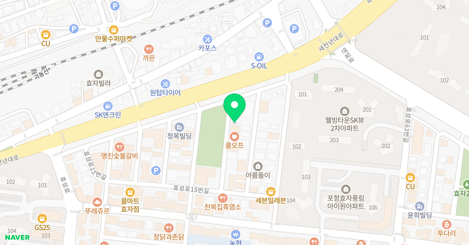 EZ다이어트댄스 포항경주지부 위치