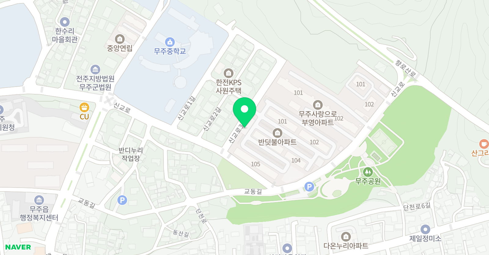 소리빛 피아노교습소 위치