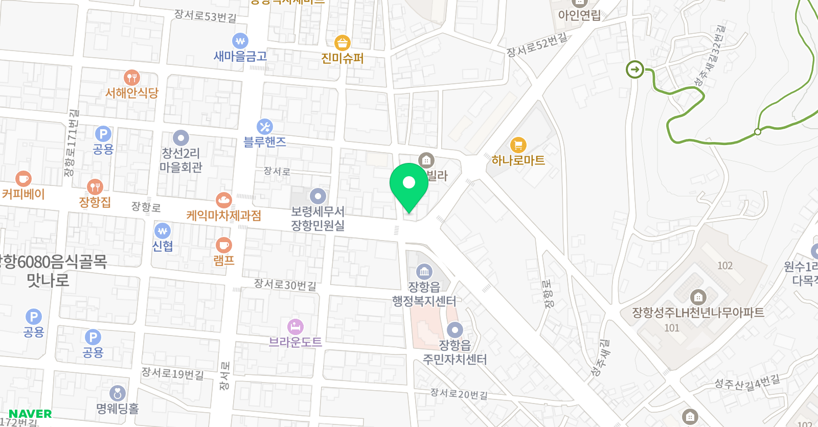 EM ACADEMY학원 위치