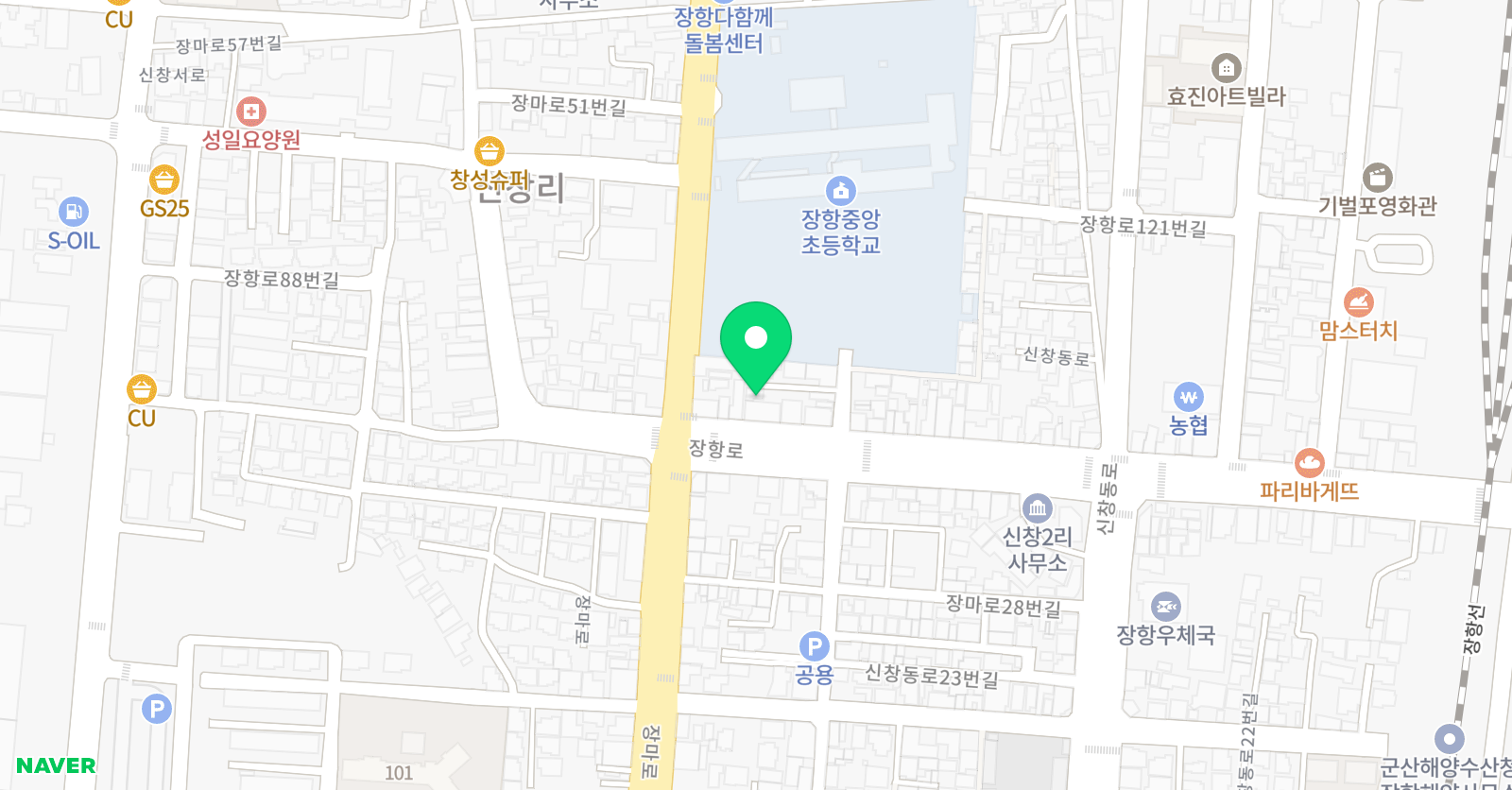 예명 피아노학원 위치