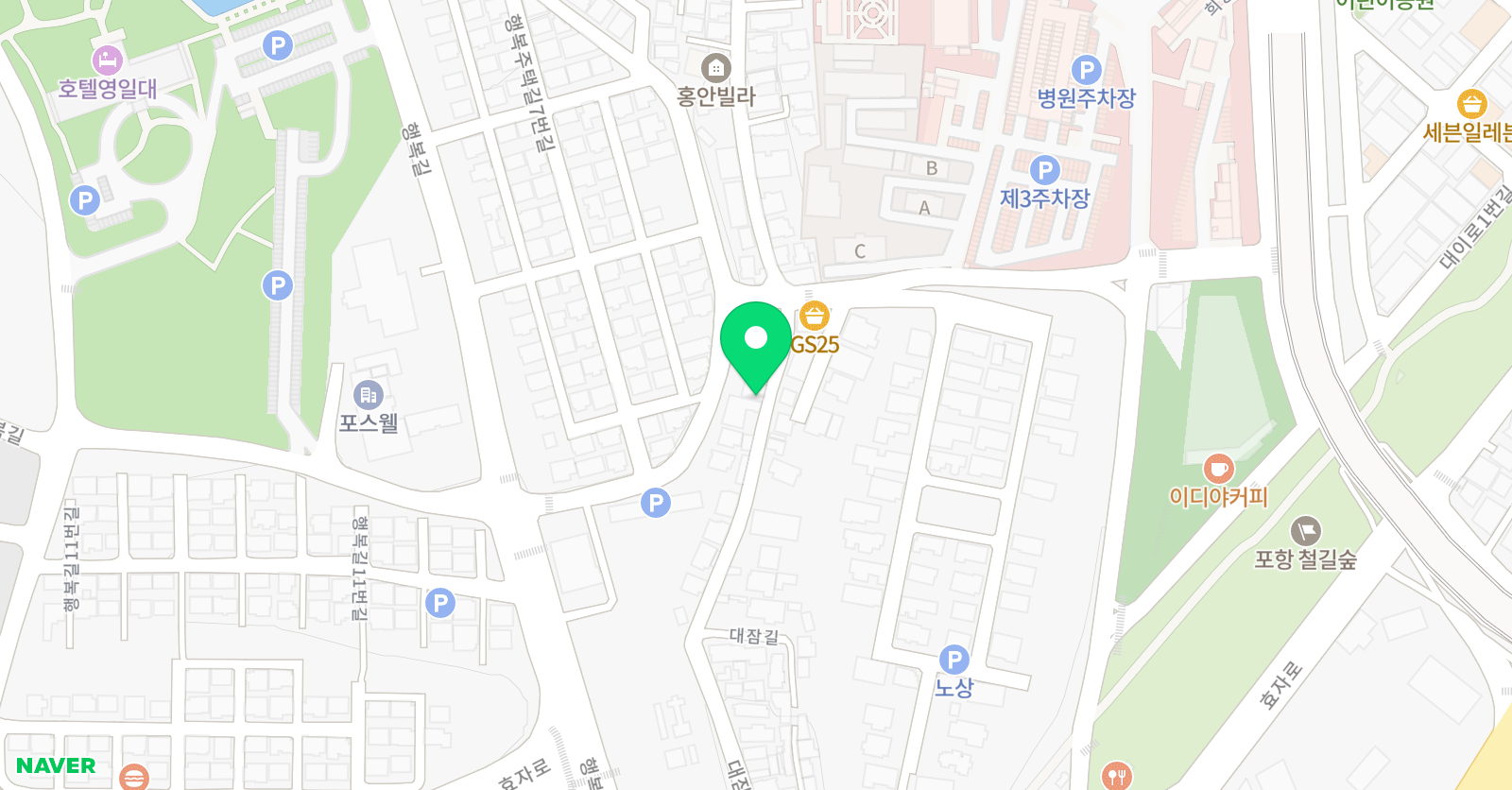 앤셜리도서관국어교습소 위치