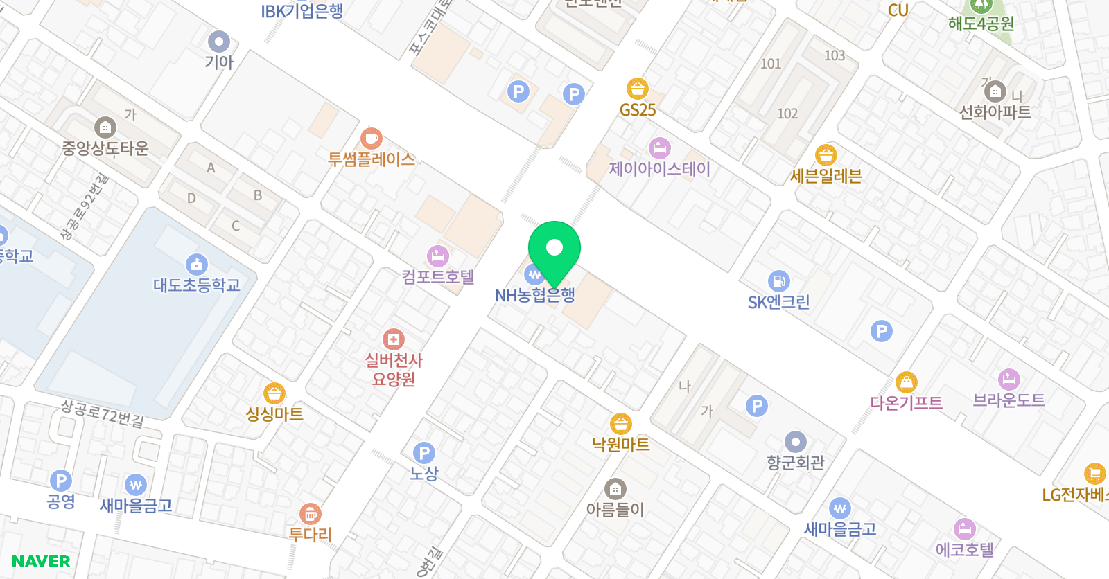 대운 음악학원 위치