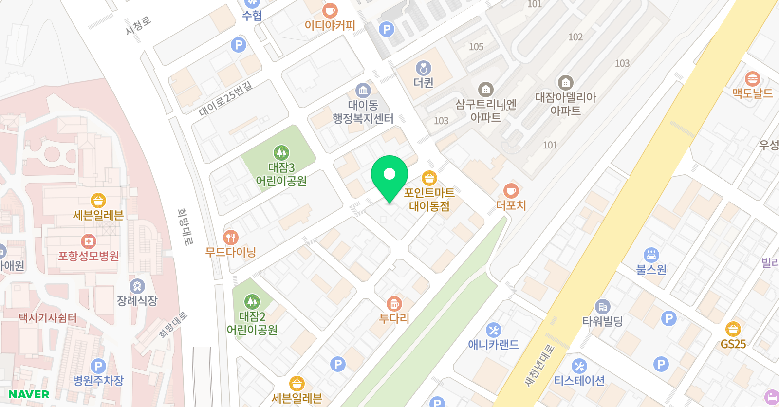 지홍선커뮤니케이션즈 부설 스피치 아카데미 위치