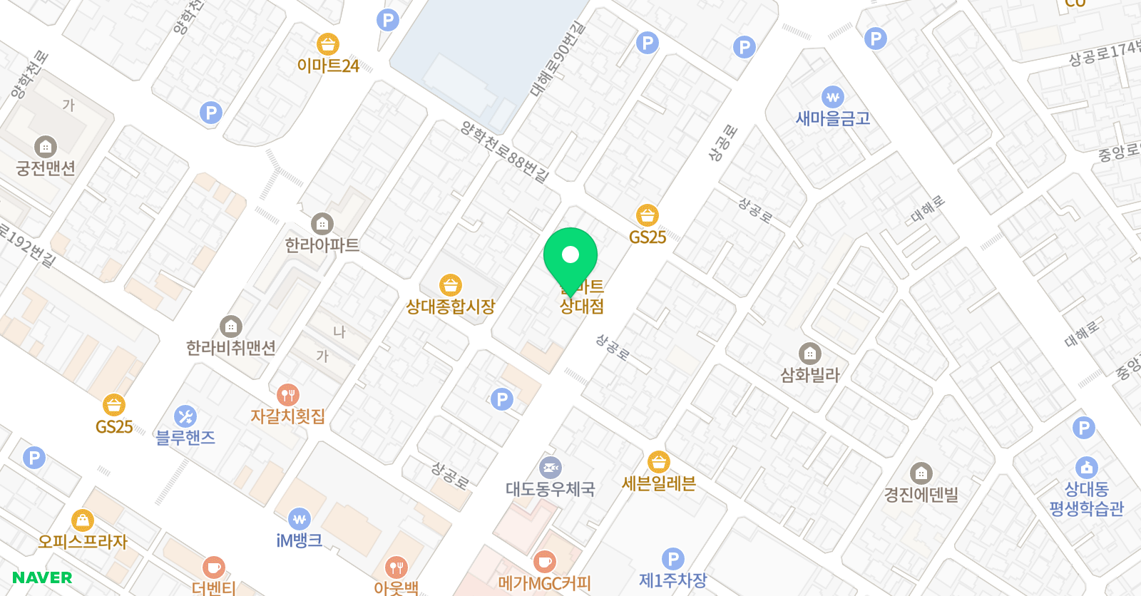 신흥이 푸르넷 위치