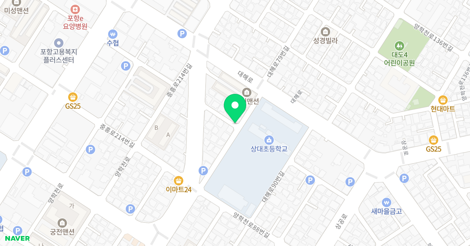 꿈담아 독서코칭 위치