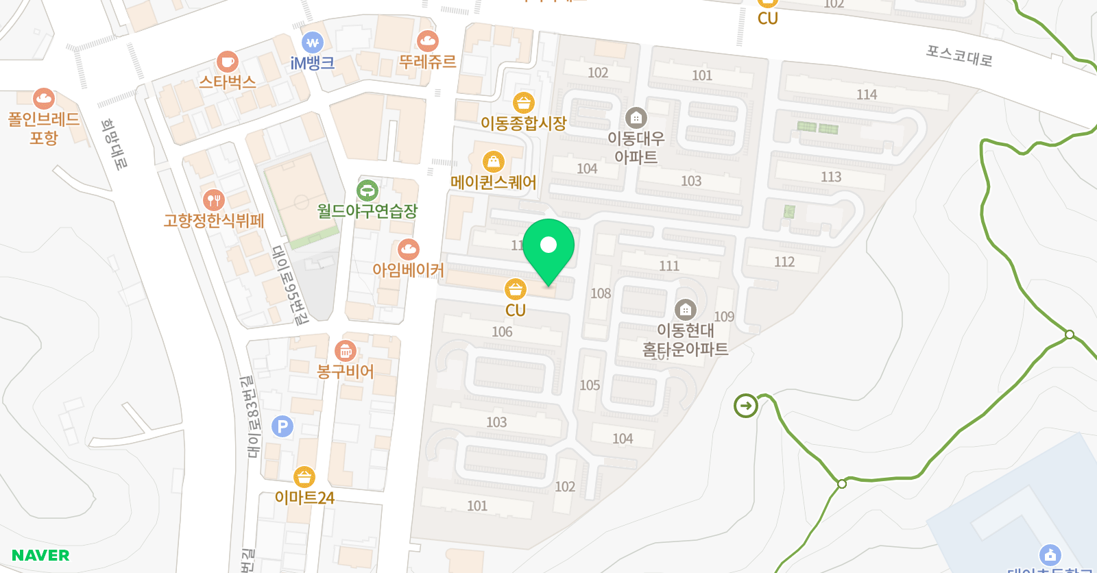 놀작마이아트 현대키즈센터 위치