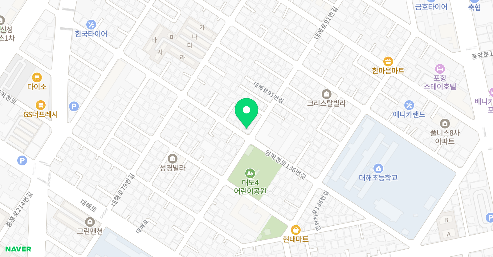성모 음악학원 위치