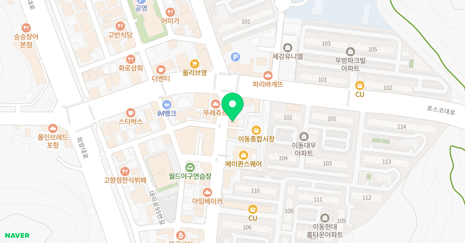 대성 초이스학원 위치