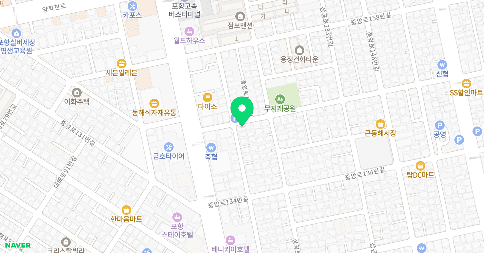 해도푸르넷수학교습소 위치