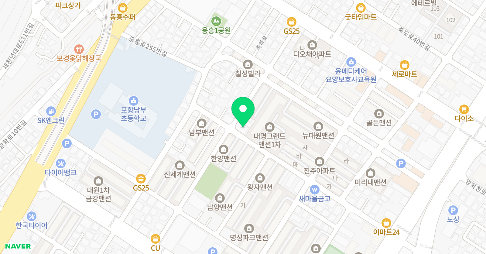 아이메스 수학학원 위치