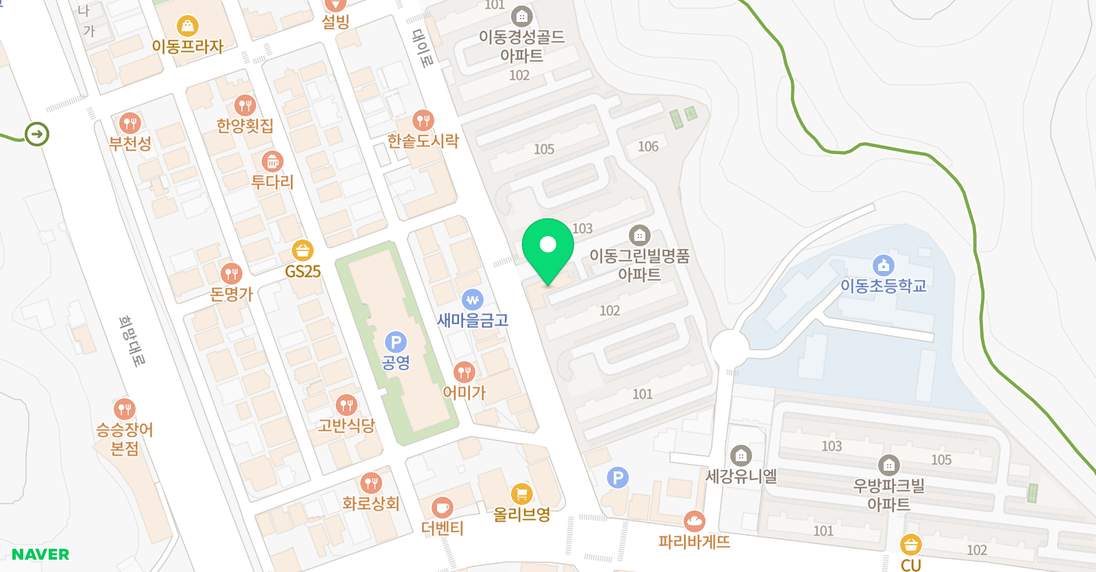예진쌤 공부방 위치