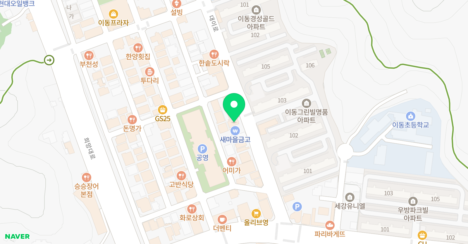 전진욱 수학과학학원 위치