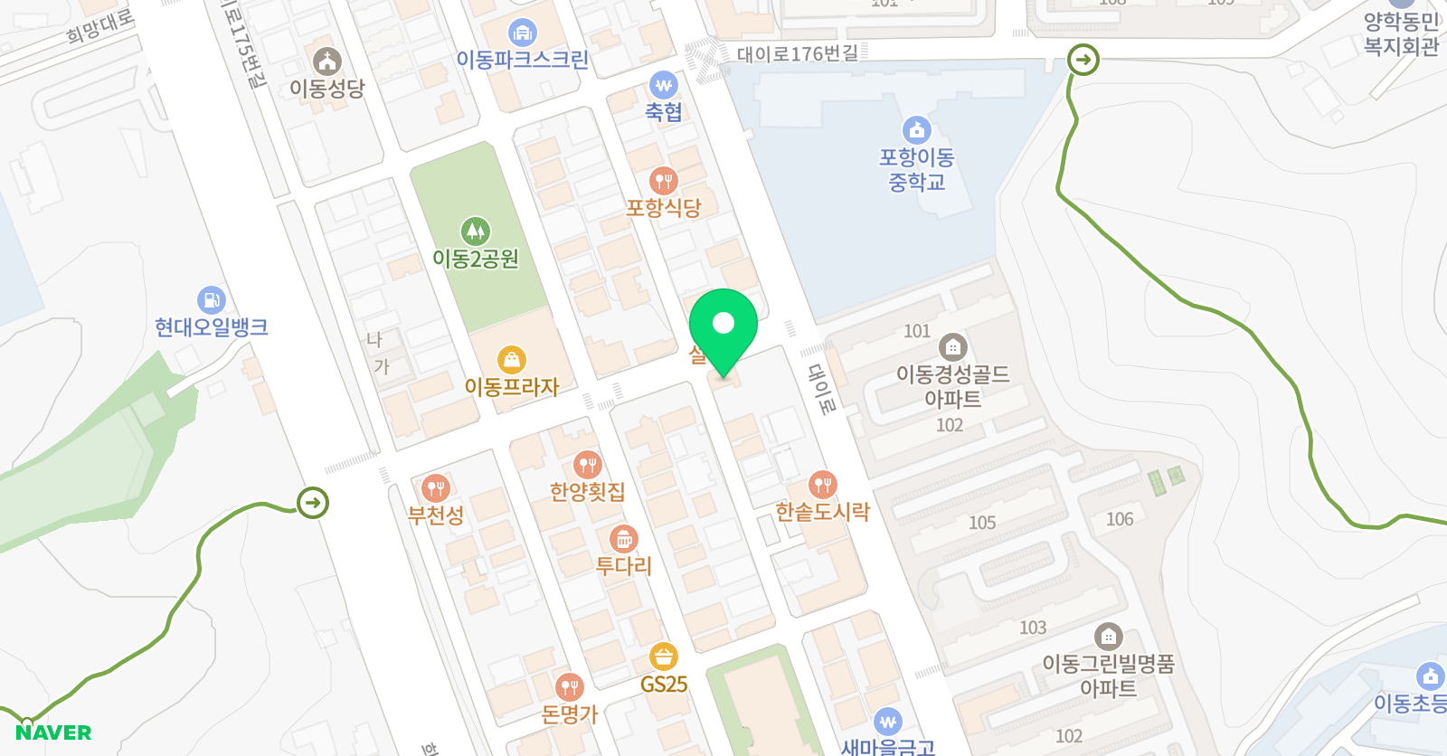 빅토리아 수학학원 위치