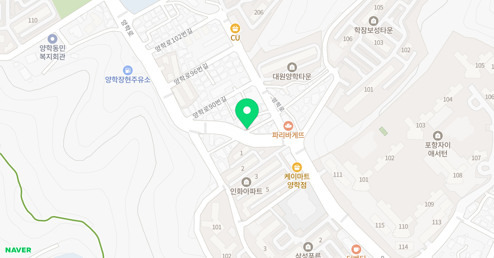 세진 학원 위치