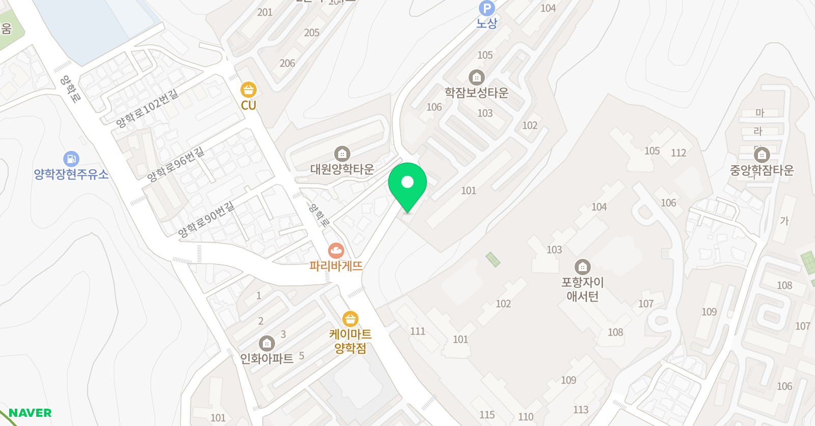 영림 음악학원 위치