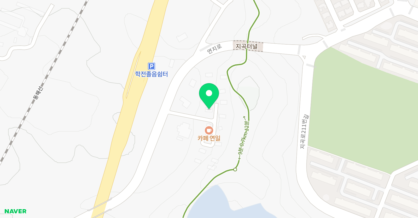 창의미술실 콩꽃 위치